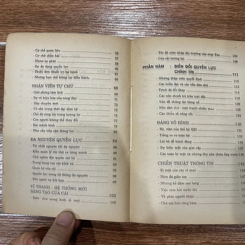 Thăng trầm quyền lực - Alvin Toffle  (6) 930894