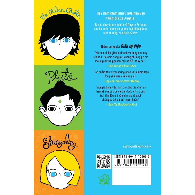 Auggie & Tôi - Ba Câu Chuyện Về Điều Kỳ Diệu - R. J. Palacio 141245