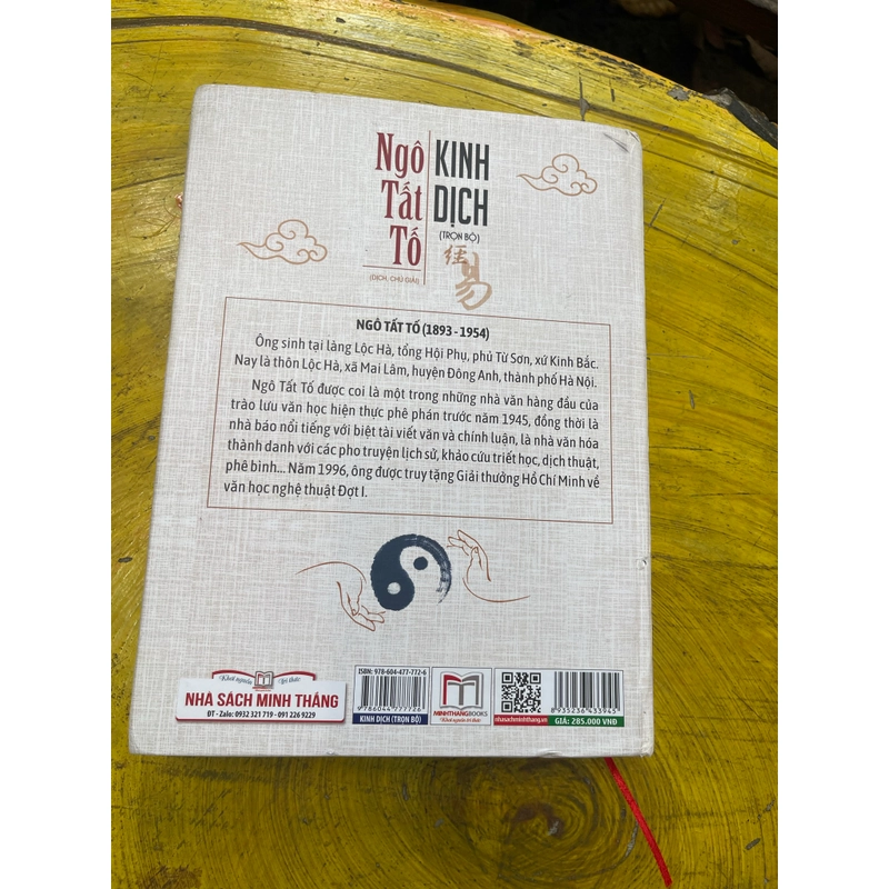 KINH DỊCH ( trọn bộ)- NGÔ TẤT TỐ ( DỊCH, CHÚ GIẢI) 540041