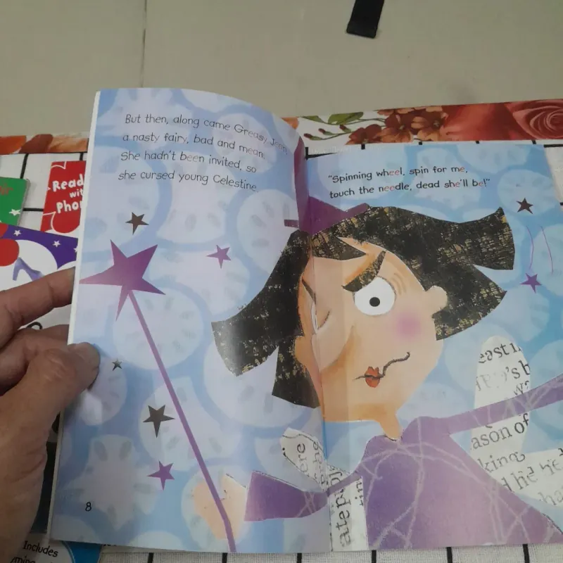 Truyện tranh ngoại Anh luyện ngữ âm- 5 Quyển Cinderella& Sleep Beauty 590543
