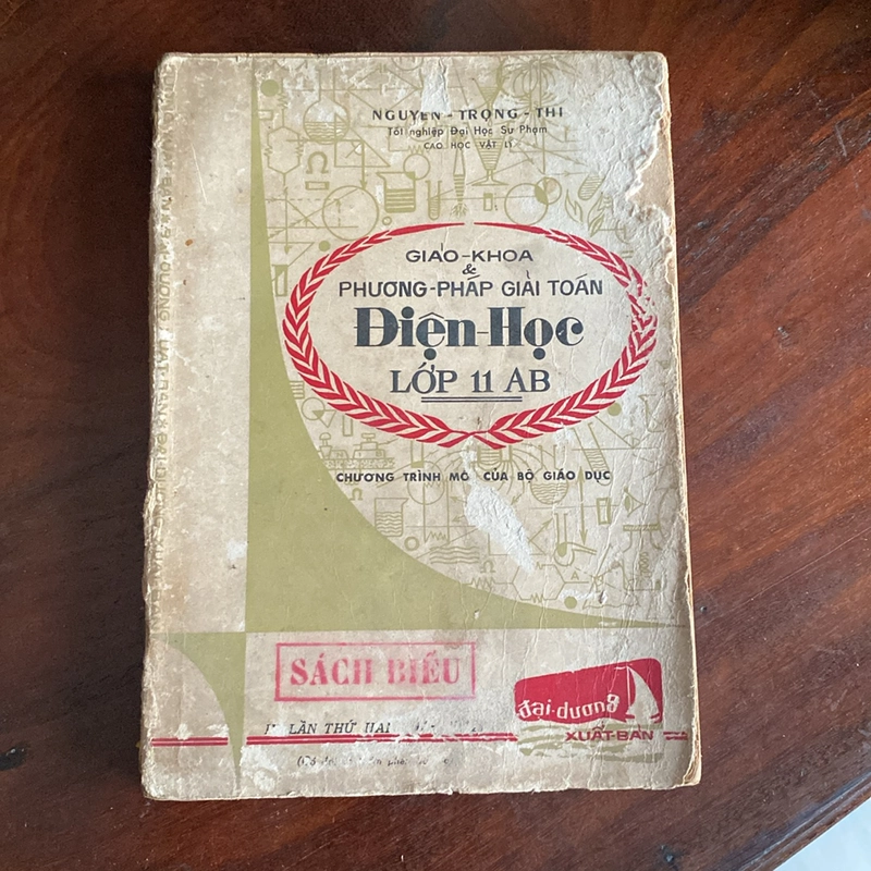 GIÁO KHOA VÀ PHƯƠNG PHÁP GIẢI TOÁN ĐIỆN HỌC LỚP 11 AB (1971) 477223
