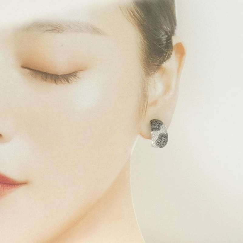 K18WG Bông tai/Khuyên tai hoa kim cương 1.28CT - Hàng hiệu Chính hãng 869140