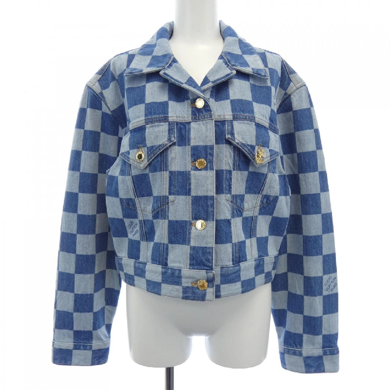 【Mã giảm giá】Áo khoác denim LOUIS VUITTON 641420