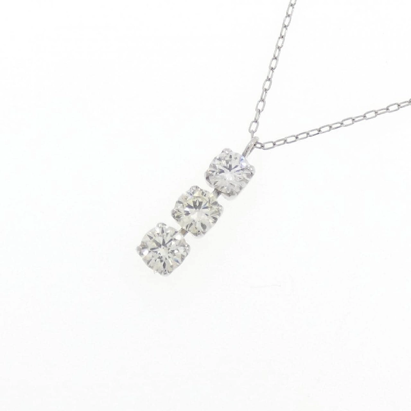 Dây chuyền kim cương ba viên PT850 0.50CT - Hàng hiệu Authentic 856171