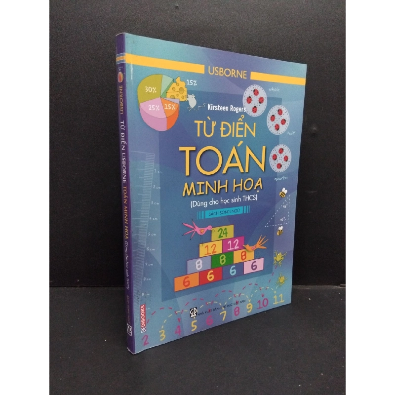 Từ điển Usborne toán minh họa (dành cho học sinh THCS) sách song ngữ mới 90% bẩn nhẹ 2018 HCM2608 Kirsteen Rogers GIÁO TRÌNH, CHUYÊN MÔN 916720