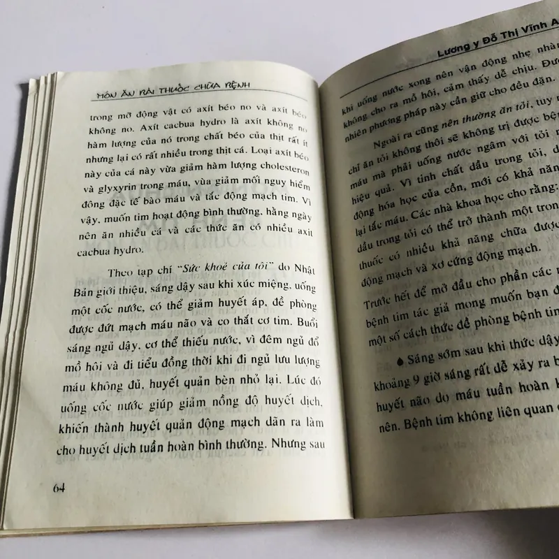 MÓN ĂN BÀI THUỐC CHỮA TRỊ HỮU HIỆU CÁC BỆNH THÔNG THƯỜNG ( Lương y Vĩnh An) 693785