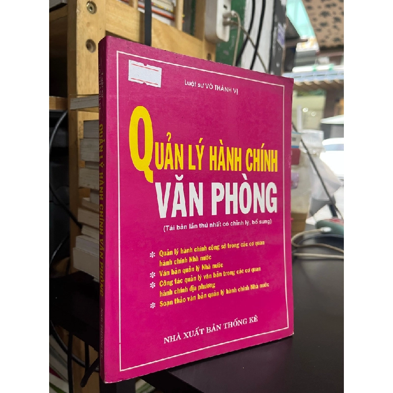 Quản lý hành chính văn phòng - Luật sư Võ Thành Vị 493332