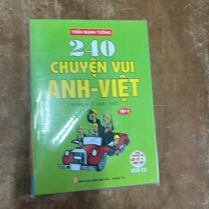 240 CHUYỆN VUI ANH - VIỆT ( hai tập kèm CD ) - TRẦN MẠNH TƯỜNG 698398