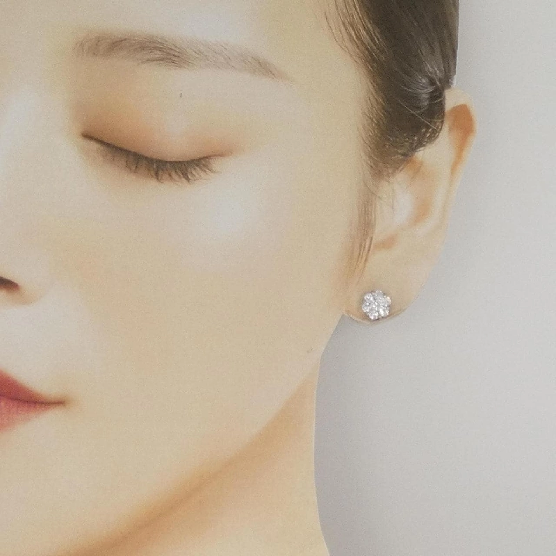 Bông tai kim cương PT900 hình hoa 1.00CT - Hàng hiệu chính hãng 862245