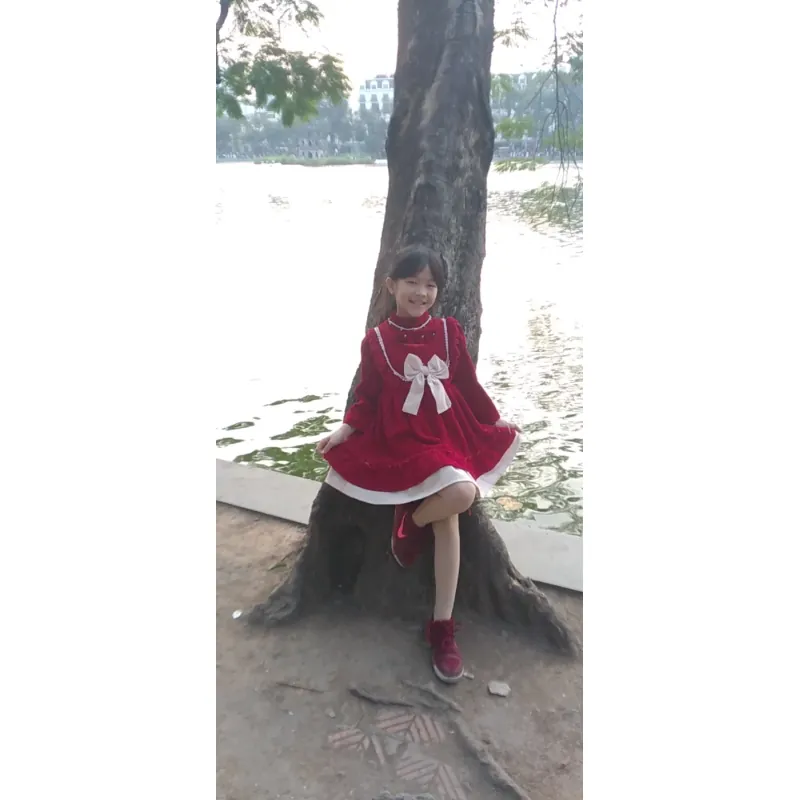 Váy tết bé gái  759111