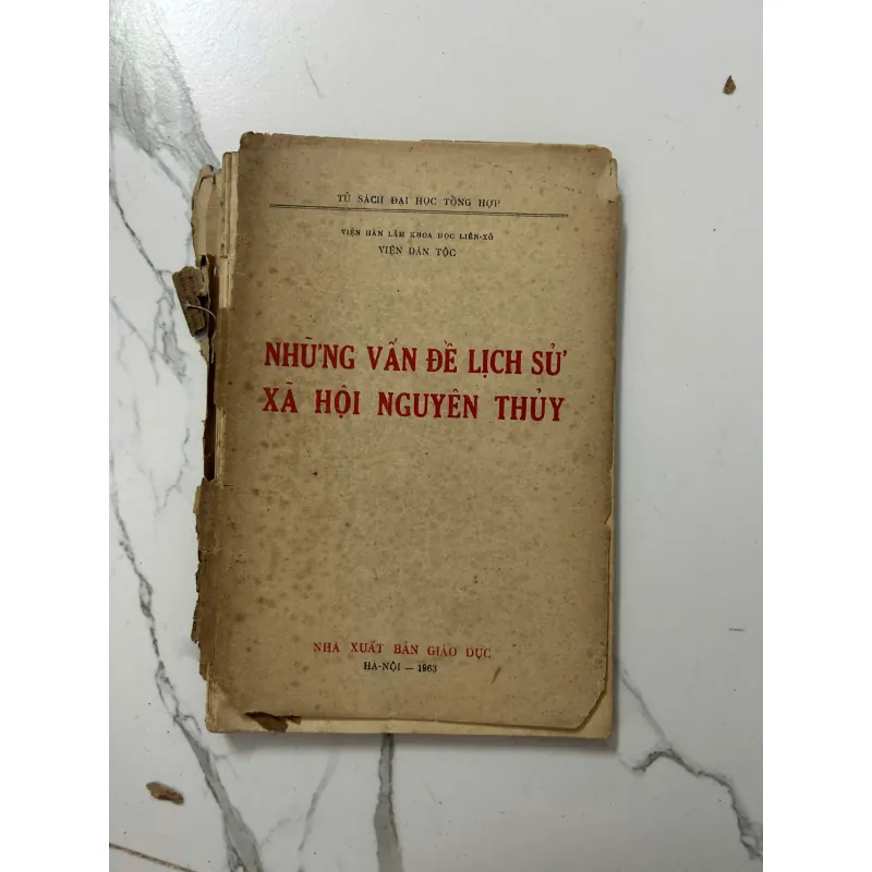 Những vấn đề lịch sử xã hội nguyên thủy – Viện Dân tộc (Viện Hàn lâm Khoa học Liên Xô) 1023469