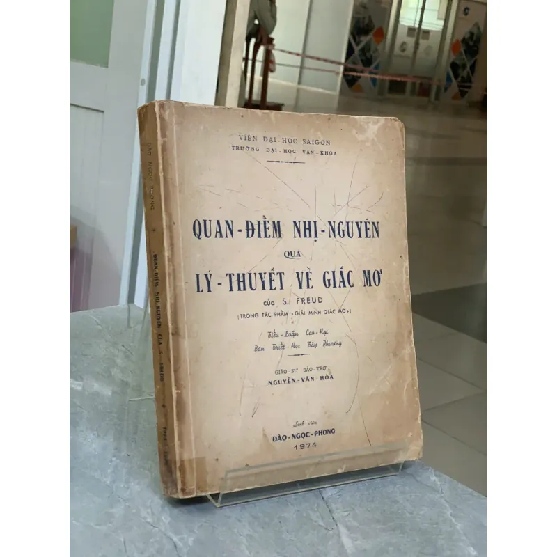 QUAN ĐIỂM NHỊ NGUYÊN QUA LÝ THUYẾT VỀ GIẤC MƠ - ĐÀO NGỌC PHONG 735067