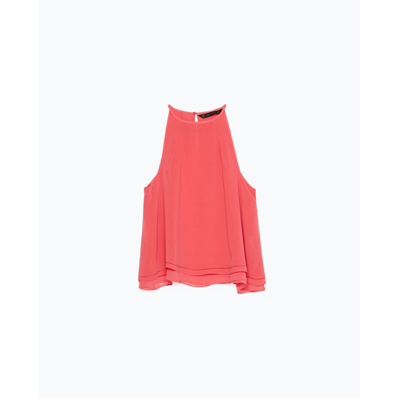 Áo cổ yếm Zara  445763