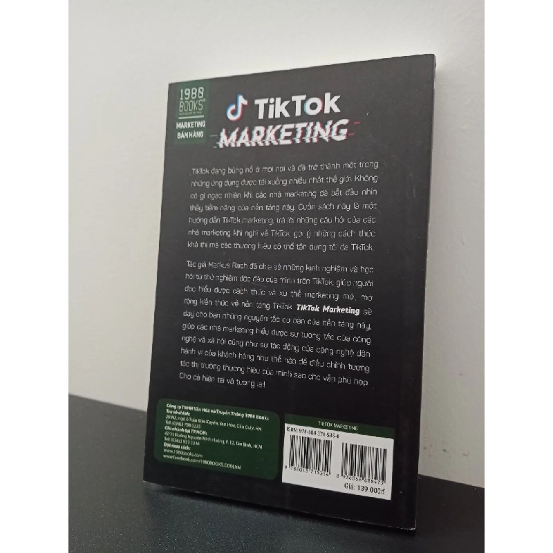 Tiktok Marketing - Markus Rach New 100% HCM.ASB2703 911285