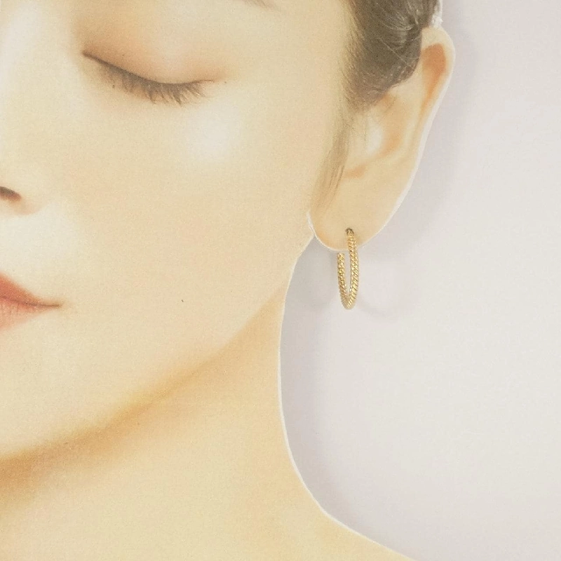 K18YG Khuyên tai - Hàng hiệu Chính hãng 875476