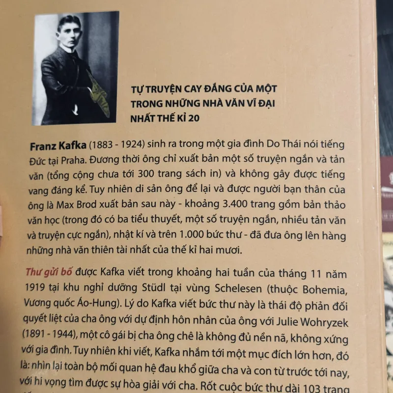 Thư gửi bố - Franz Kafka 573130