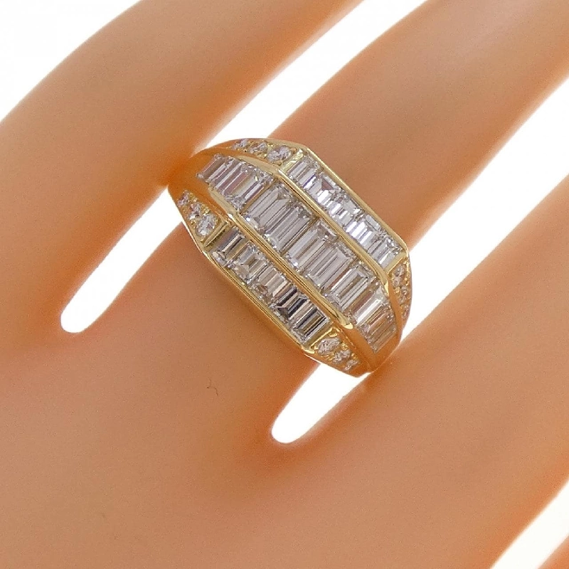 Nhẫn kim cương K18YG 2.10CT - Hàng hiệu chính hãng 854128