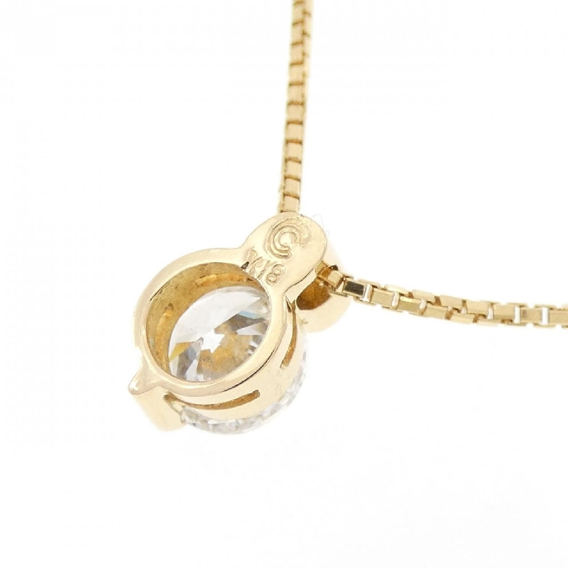 K18YG Solitaire Dây chuyền kim cương 1.009CT - Hàng hiệu Authentic 866594