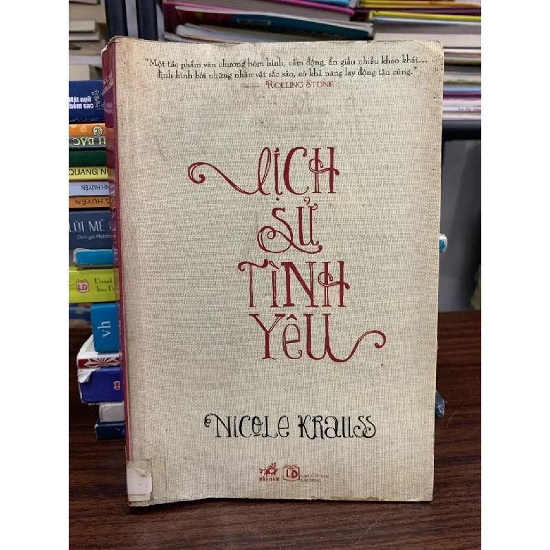 Lịch sử tình yêu — Nicole Krauss 576705