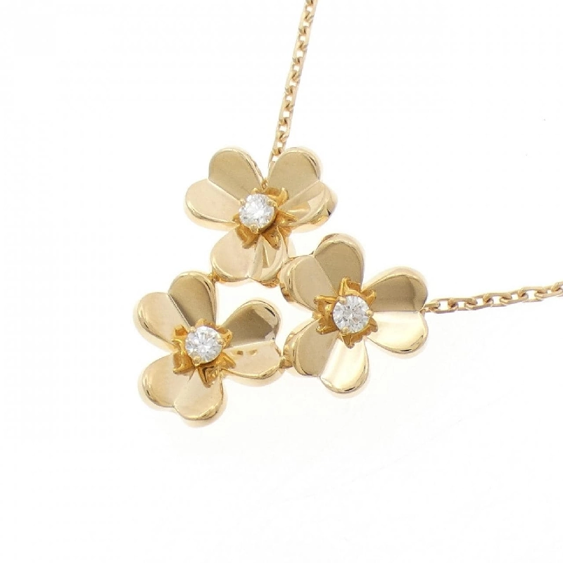 Vòng cổ mini 3 hoa Frivole Van Cleef & Arpels - Hàng hiệu Authentic 840621