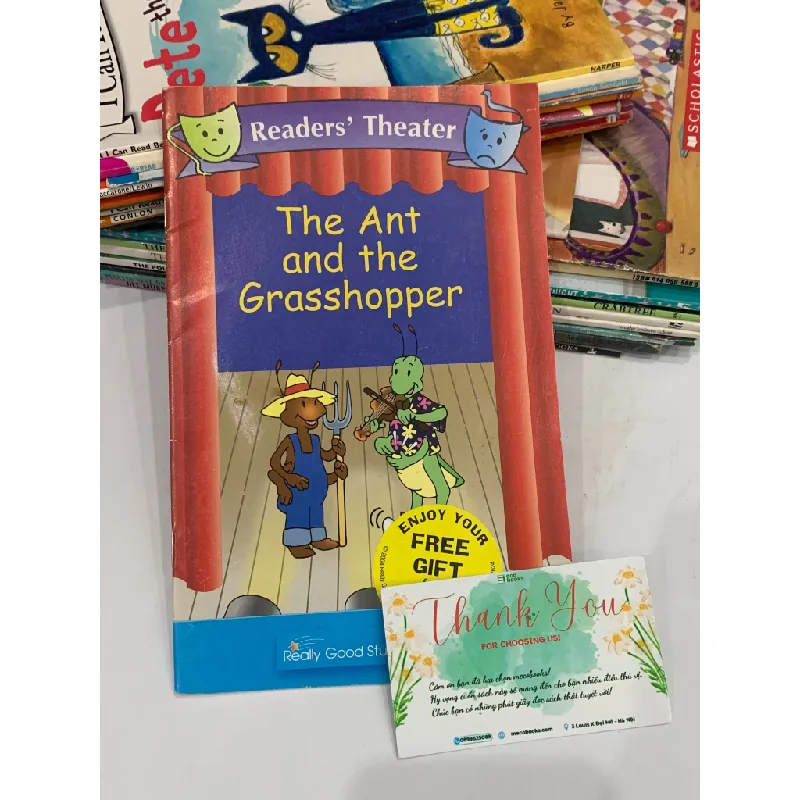 Readers' Theater: The Ant and the Grasshopper – Really Good Stuff 559662