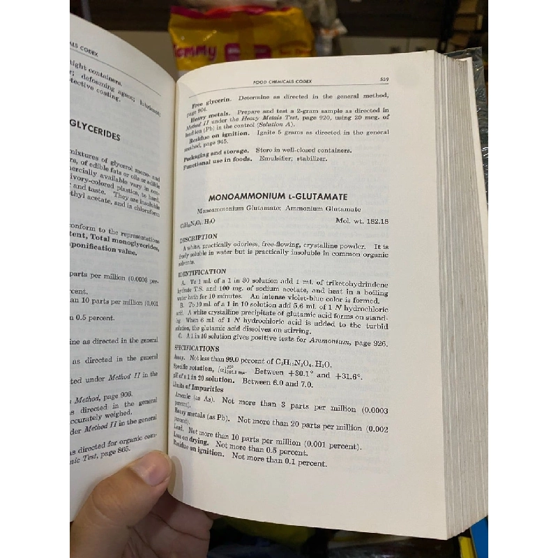 Food Chemicals Codex, 2nd edition 998970