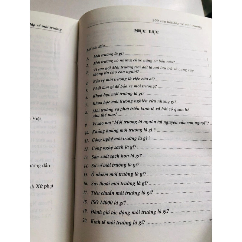 200 CÂU HỎI/ ĐÁP VỀ MÔI TRƯỜNG  523744
