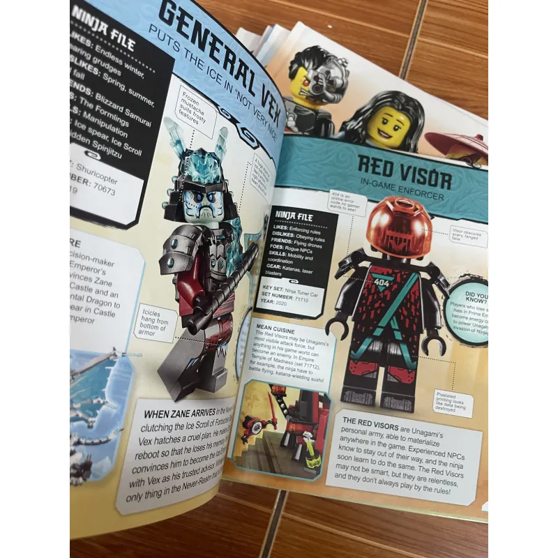 Ninjago lego Character collection 8 books 998245