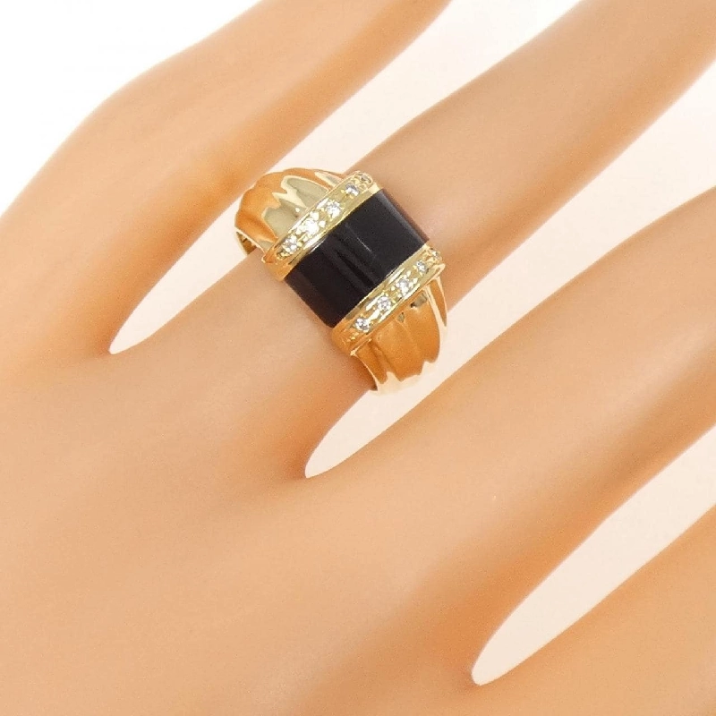 Nhẫn Onyx K18YG - Hàng hiệu Chính hãng 853381