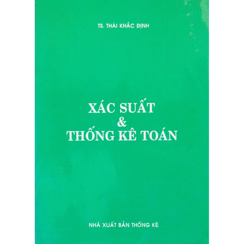 Xác suất & Thống kê toán 326577