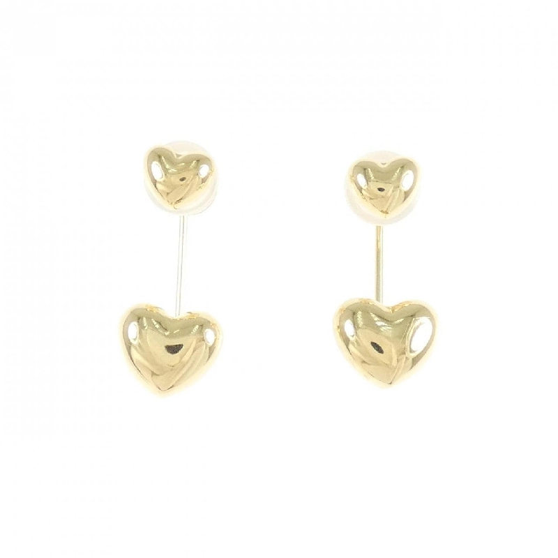 K18YG Bông tai hình trái tim - Hàng hiệu Chính hãng 869248