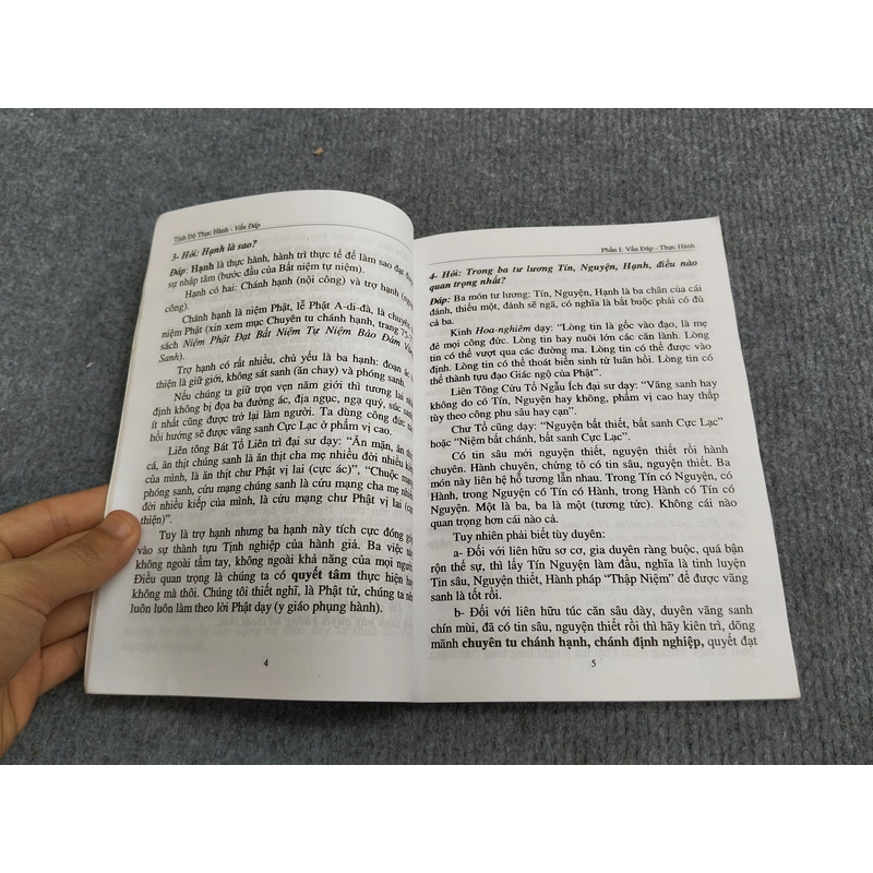 TỊNH ĐỘ THỰC HÀNH VẤN ĐÁP 494703