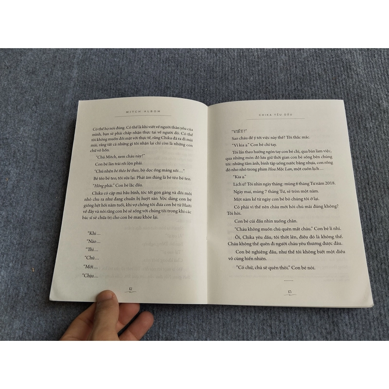CHIKA YÊU DẤU - MITCH ALBOM 552823