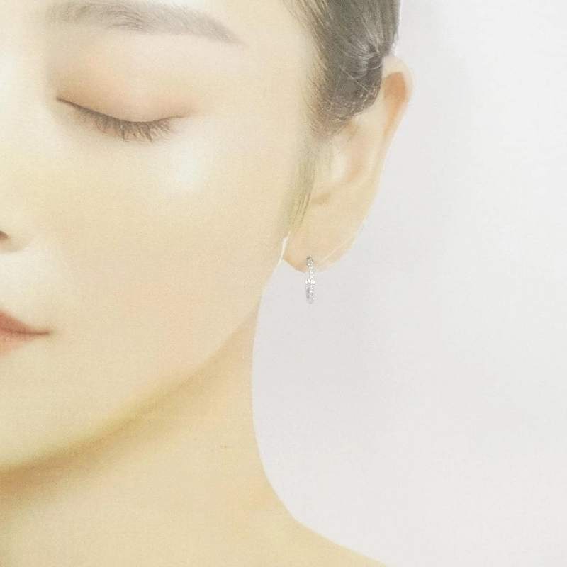 Bông tai nhỏ hình vòng Tiffany Metro - Hàng hiệu Authentic 846446