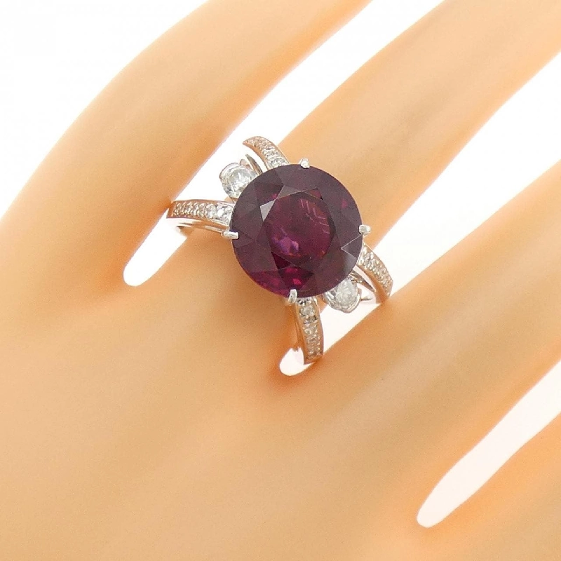 Nhẫn Garnet 750WG - Hàng hiệu Authentic 850313