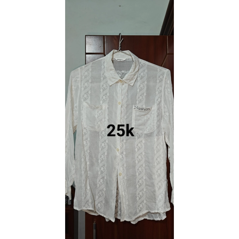 Áo sơ mi trắng kiểu nữ 542814