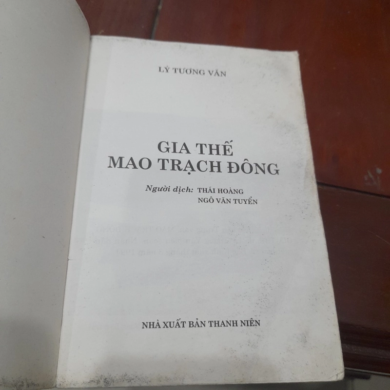 Gia thế MAO TRẠCH ĐÔNG 518815