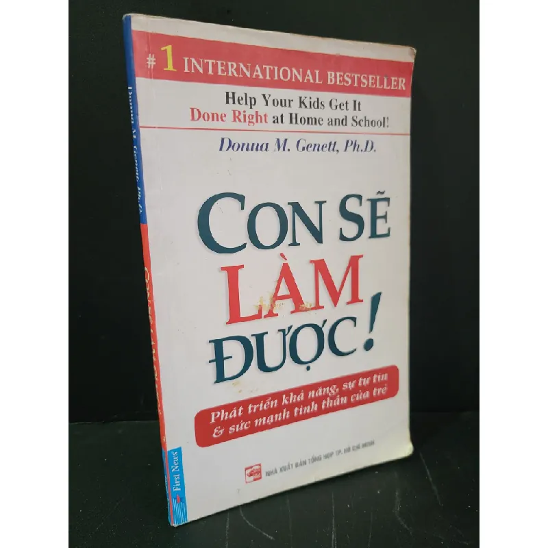 [Sách Cũ SCGR] Con sẽ làm được mới 80% bẩn bìa, ố nhẹ, tróc bìa, tróc gáy 2009 Donna M.Genett, Ph.D. HCM3004 KỸ NĂNG 684078