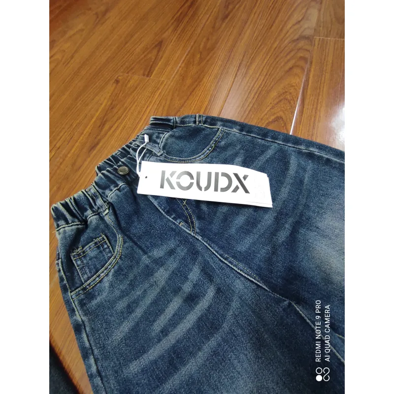 Quần jeans nam chất liệu denim xanh kiểu dáng casual 603276