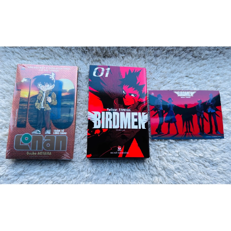 ￼Combo Conan 100 Bản Đặc biệt + Tặng Birdmen tập 1 kèm Postcard, mới 100%, SBM2709 342634