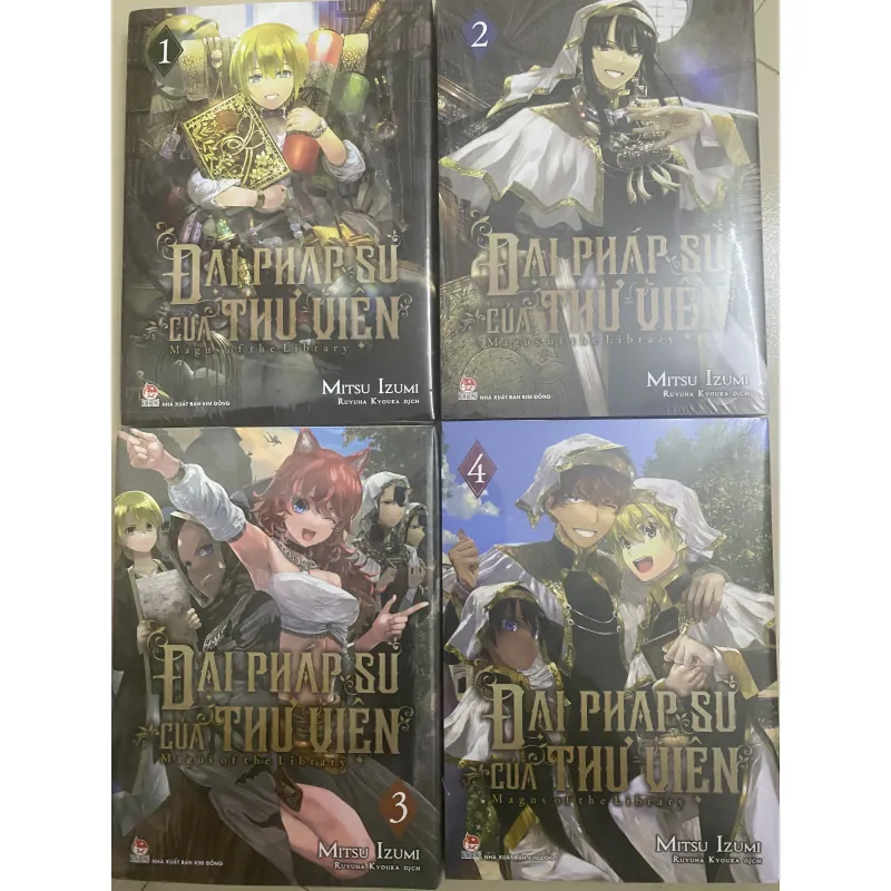 Combo 1-4 Đại pháp sư của thư viện (seal) 968569