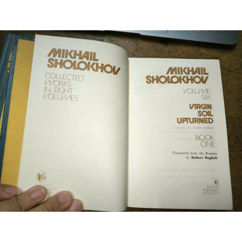 [FREESHIP][TET SALE]ONLY 1 LEFT, BUY NOW! MIKHAIL SHOLOKHOV VOL. 1 & VOL. 6 (BOOK 1) 367553