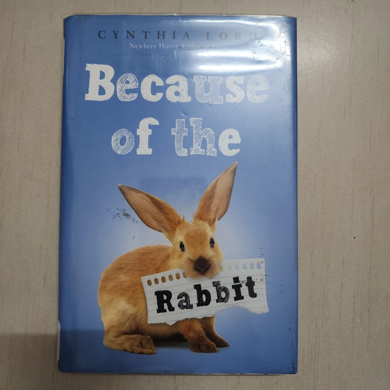 Sách Because of the rabbit của Cynthia Lord mới 90% 508787
