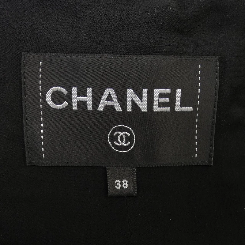 Jacket không cổ CHANEL LOOK15 P72526V64243 632623