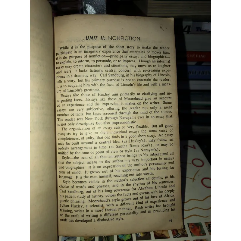 English for today book six - Literature in English  798914