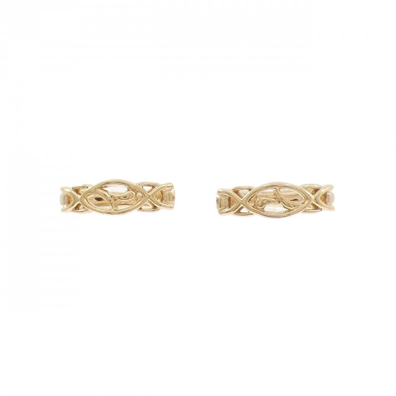 4゜C K18YG Khuyên tai - Hàng hiệu Chính hãng 845477