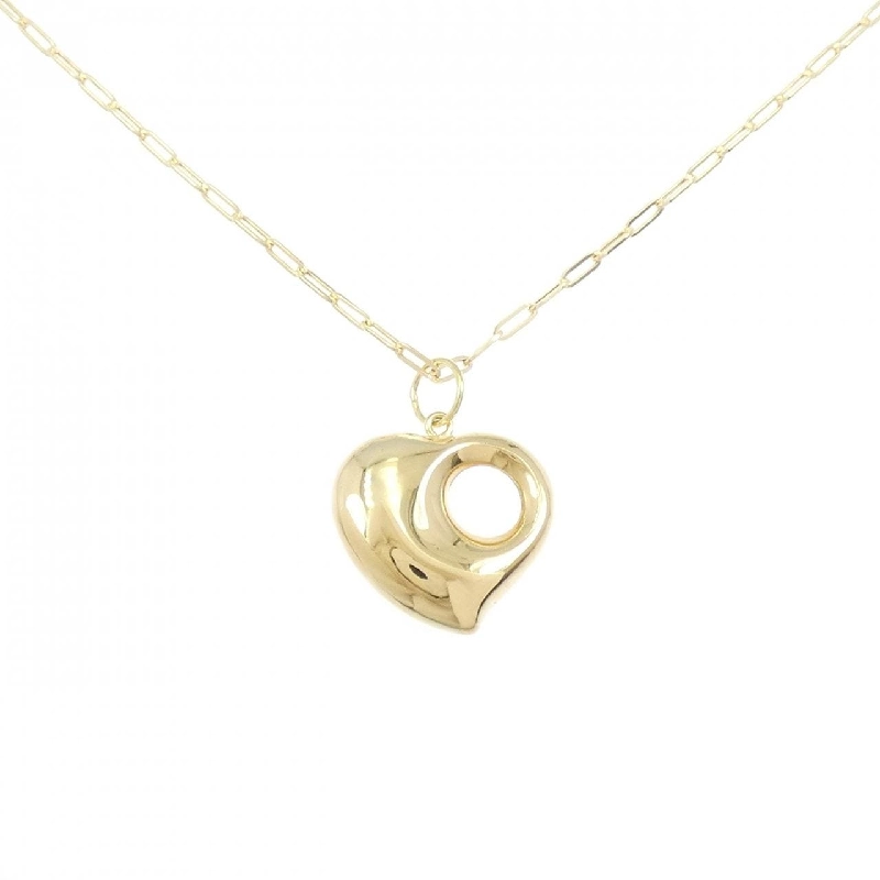 K18YG Dây chuyền hình trái tim - Hàng hiệu Chính hãng 859764