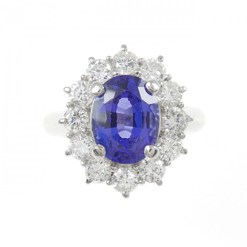 Nhẫn Tanzanite PT900 2.48CT - Hàng hiệu Authentic 849466