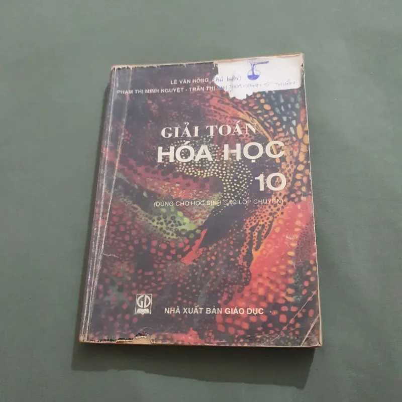 Sách chuyên HÓA HỌC 10 - thập niên 2000 780284