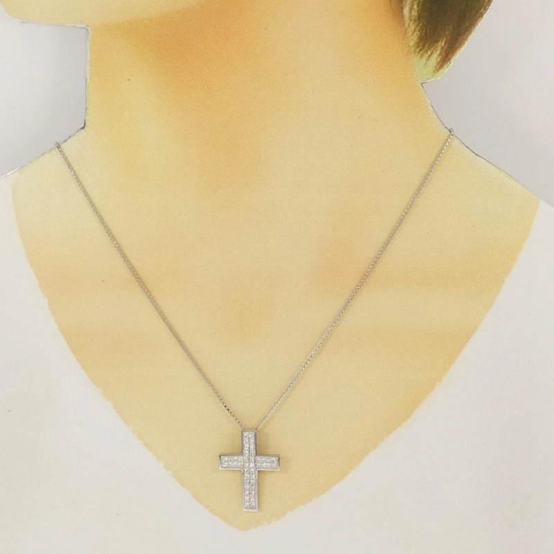 Dây chuyền kim cương PT900/PT850 0.43CT - Hàng hiệu Chính hãng 865557